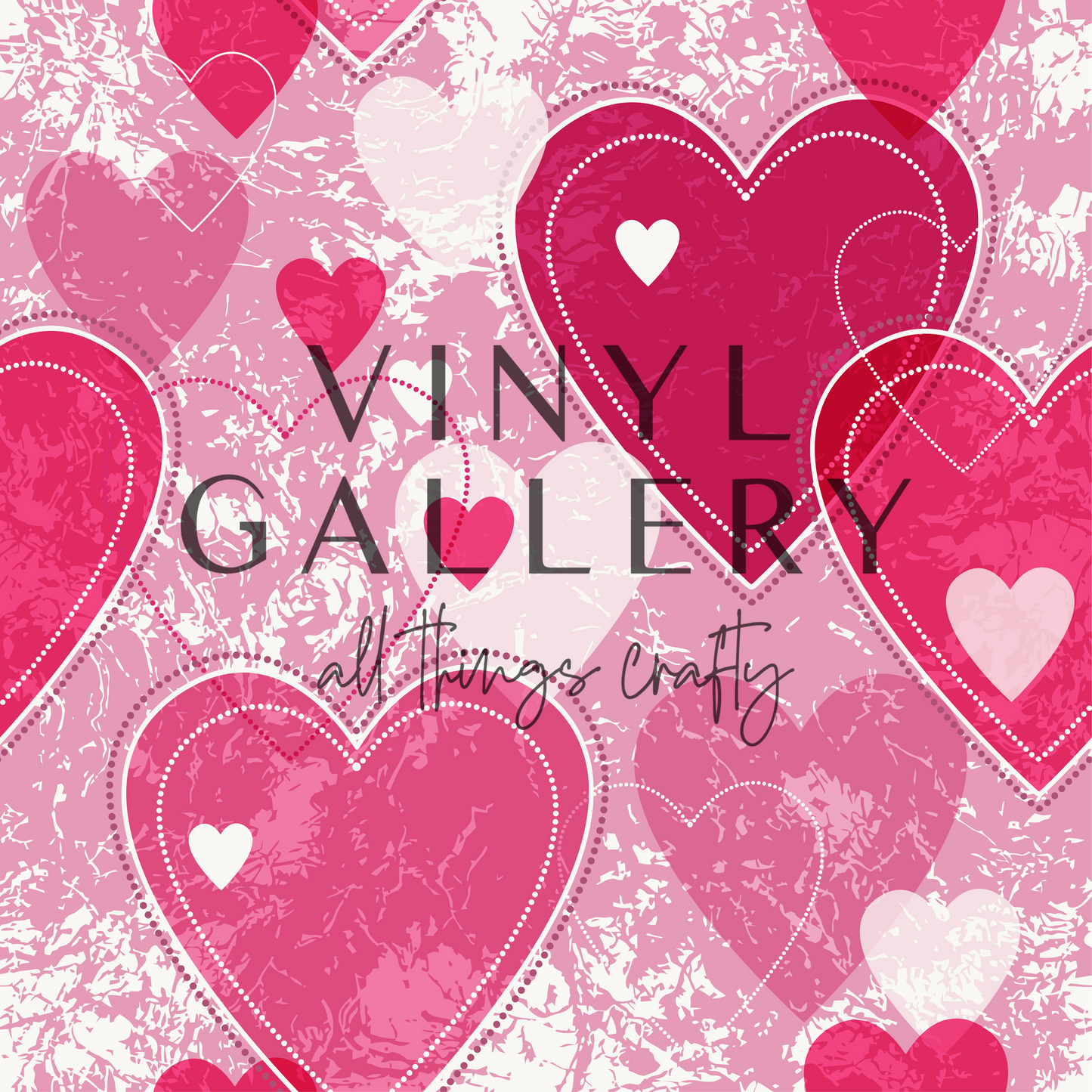 Grunge Hearts Patterns