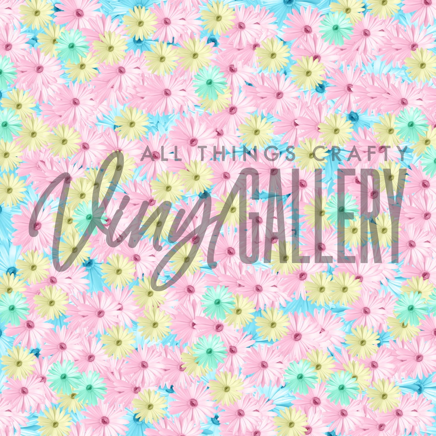 Pastel Spring Floral Pattern