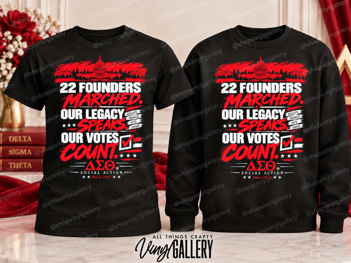 Our Votes Count | Delta Sigma Theta Social Action T-Shirt & Sweatshirt