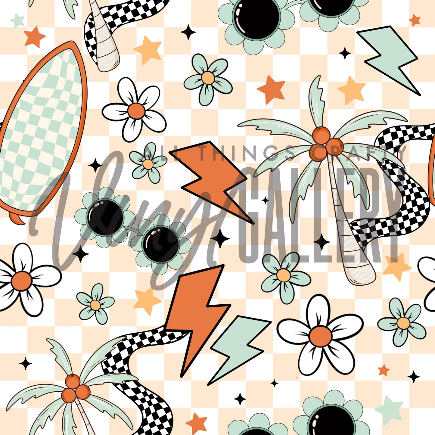 Summer Retro Patterns