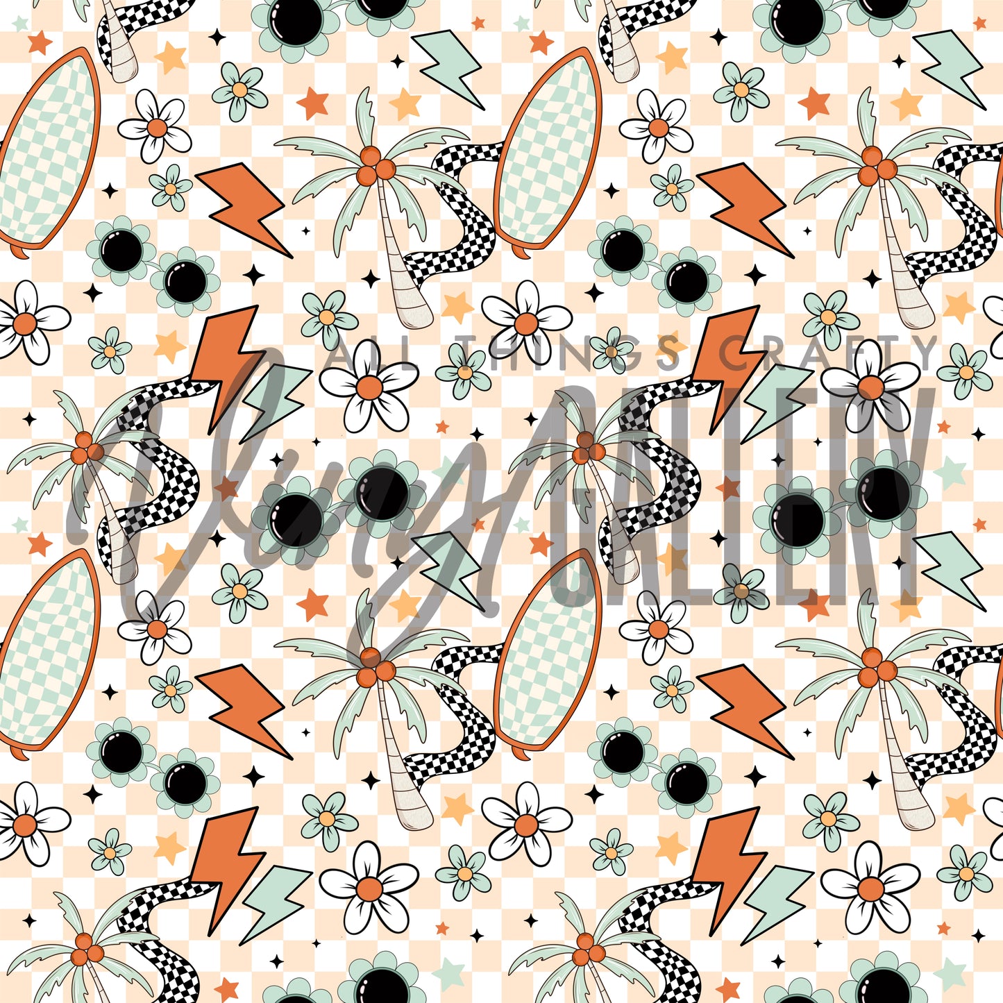 Summer Retro Patterns