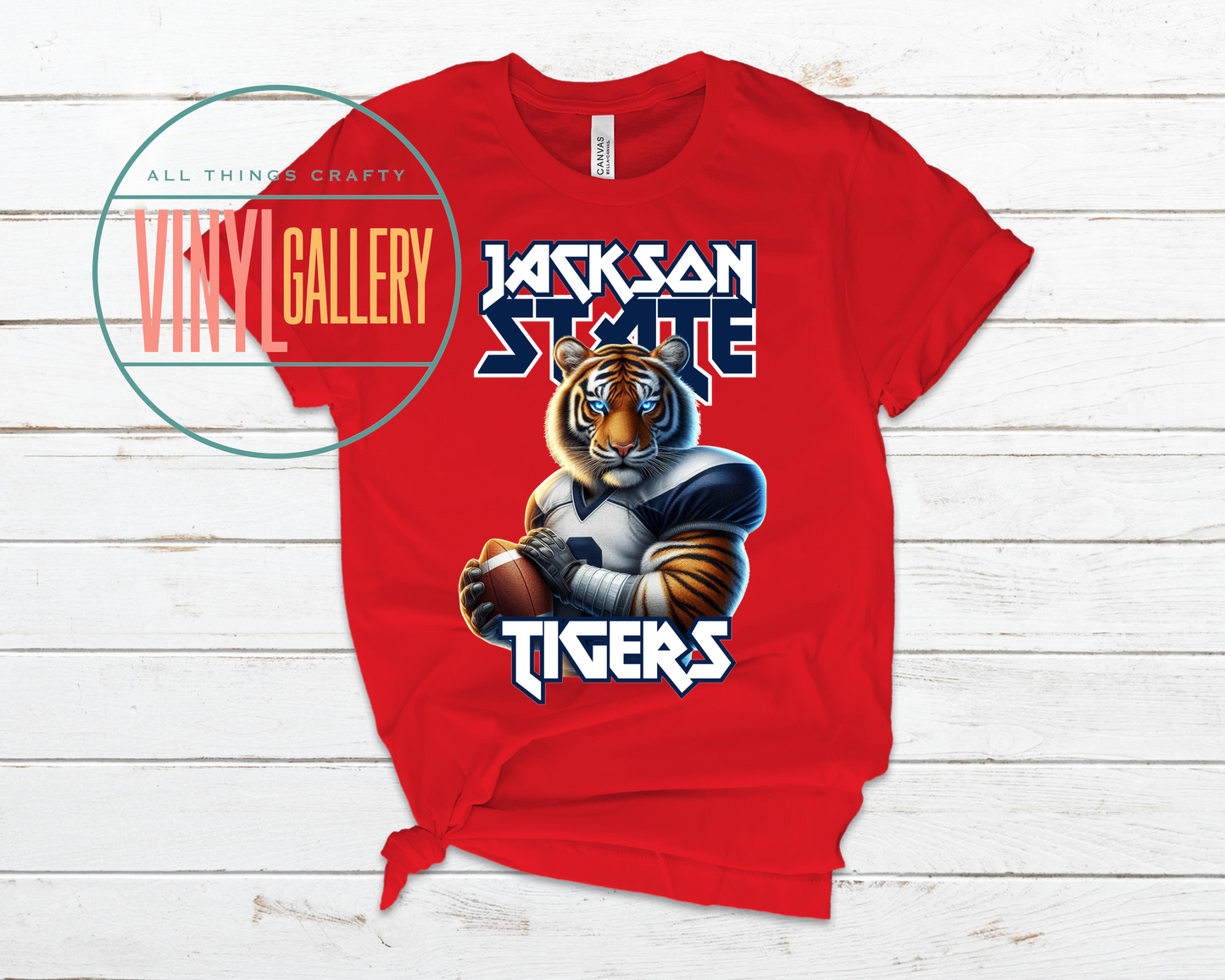 JSU Tigers T-Shirt (Red-Out)