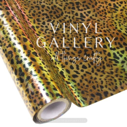 Holographic Leopard Foil
