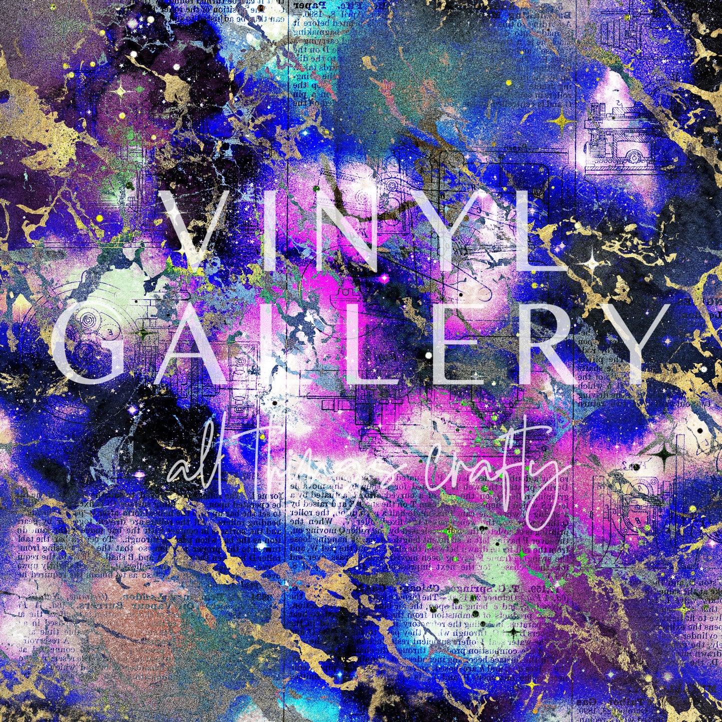 Galaxy Vintage Patterns
