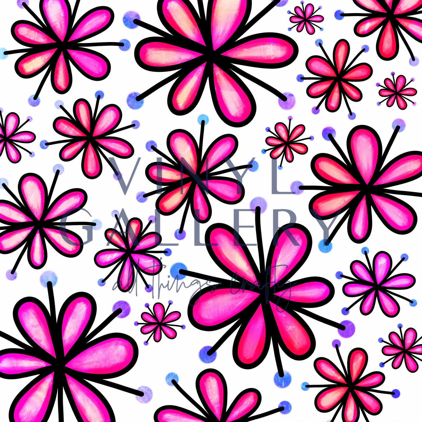 Doodle Floral Patterns