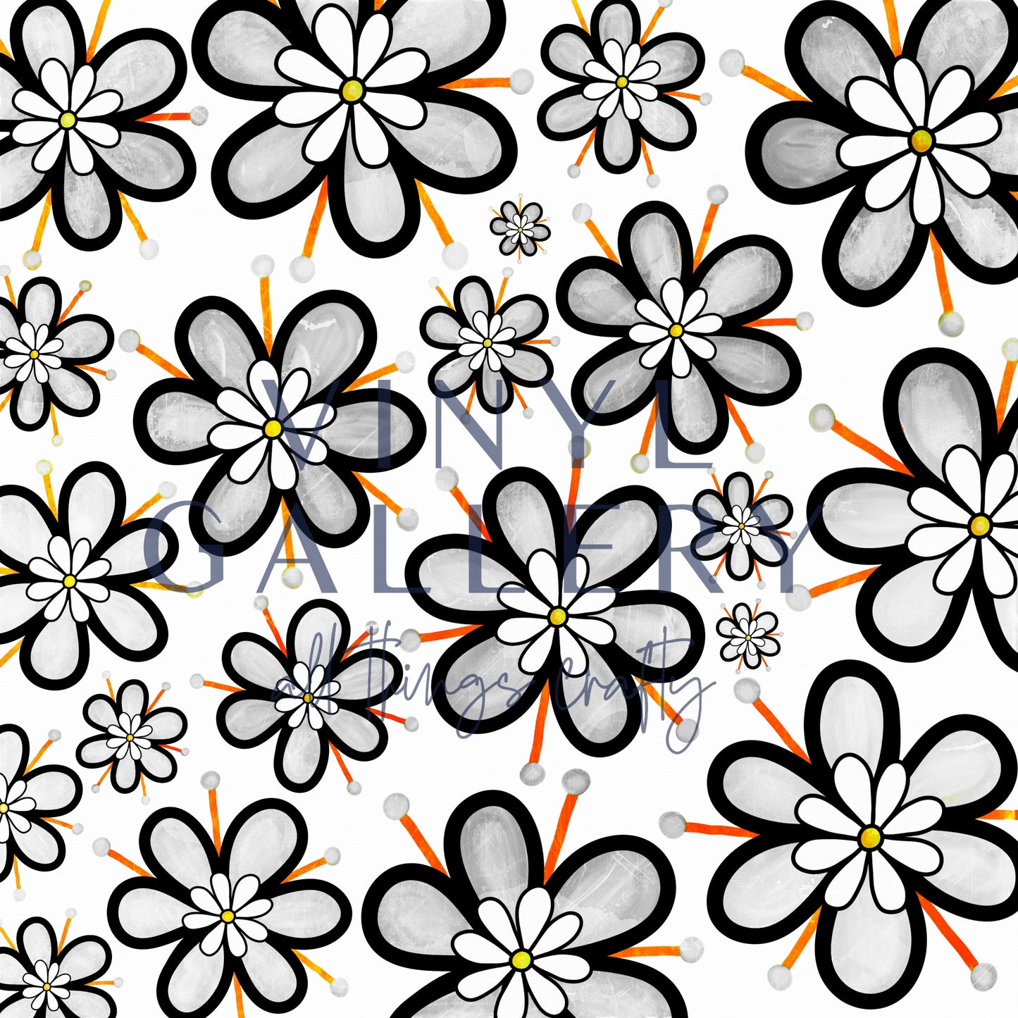 Doodle Floral Patterns