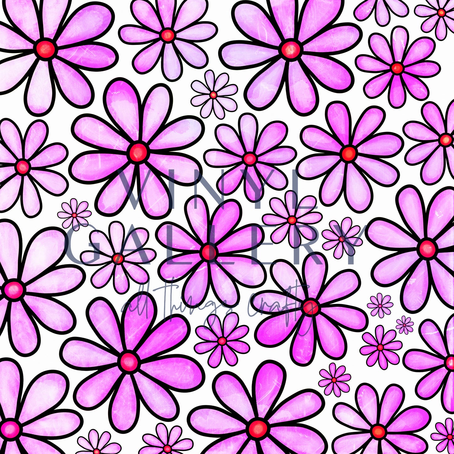 Doodle Floral Patterns