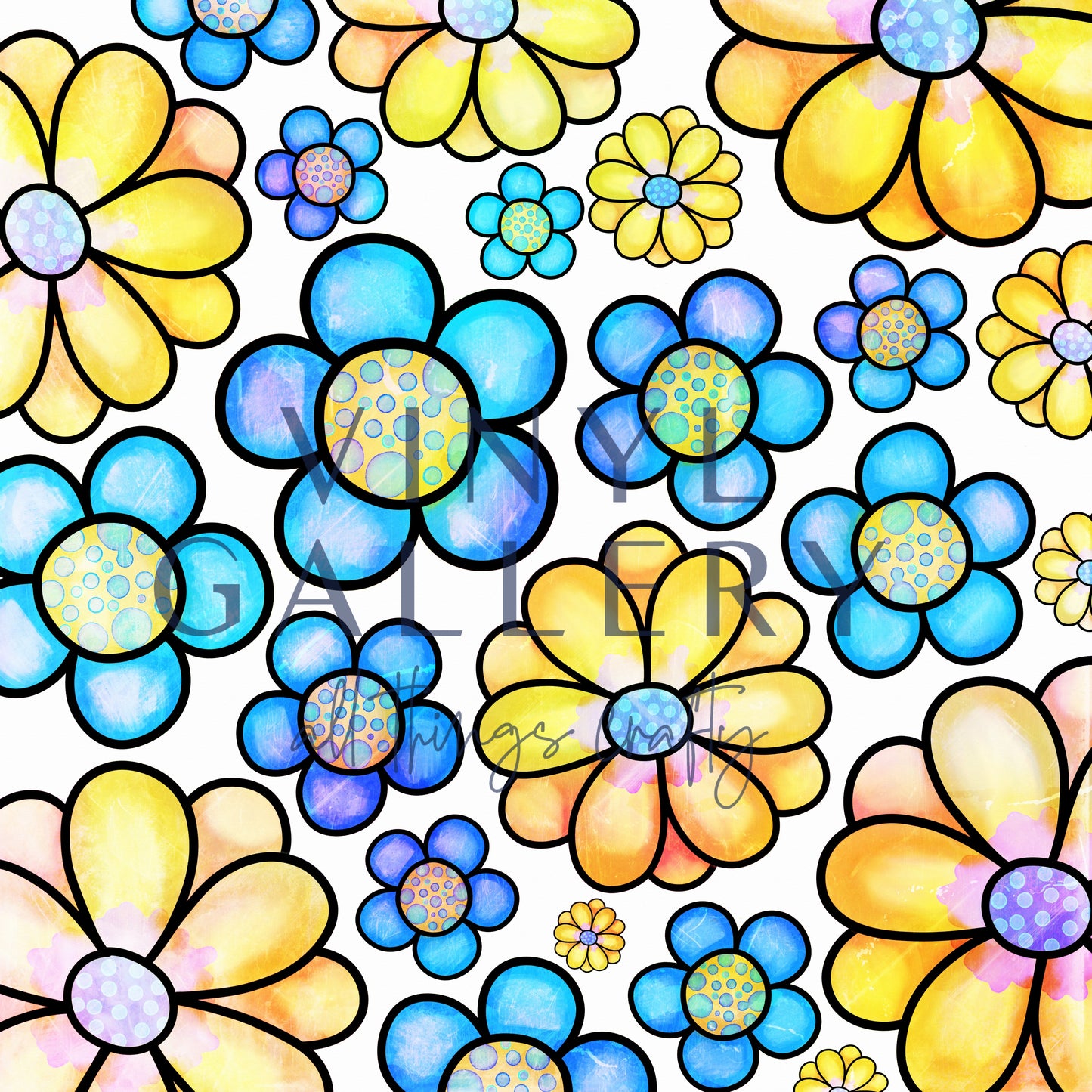 Doodle Floral Patterns