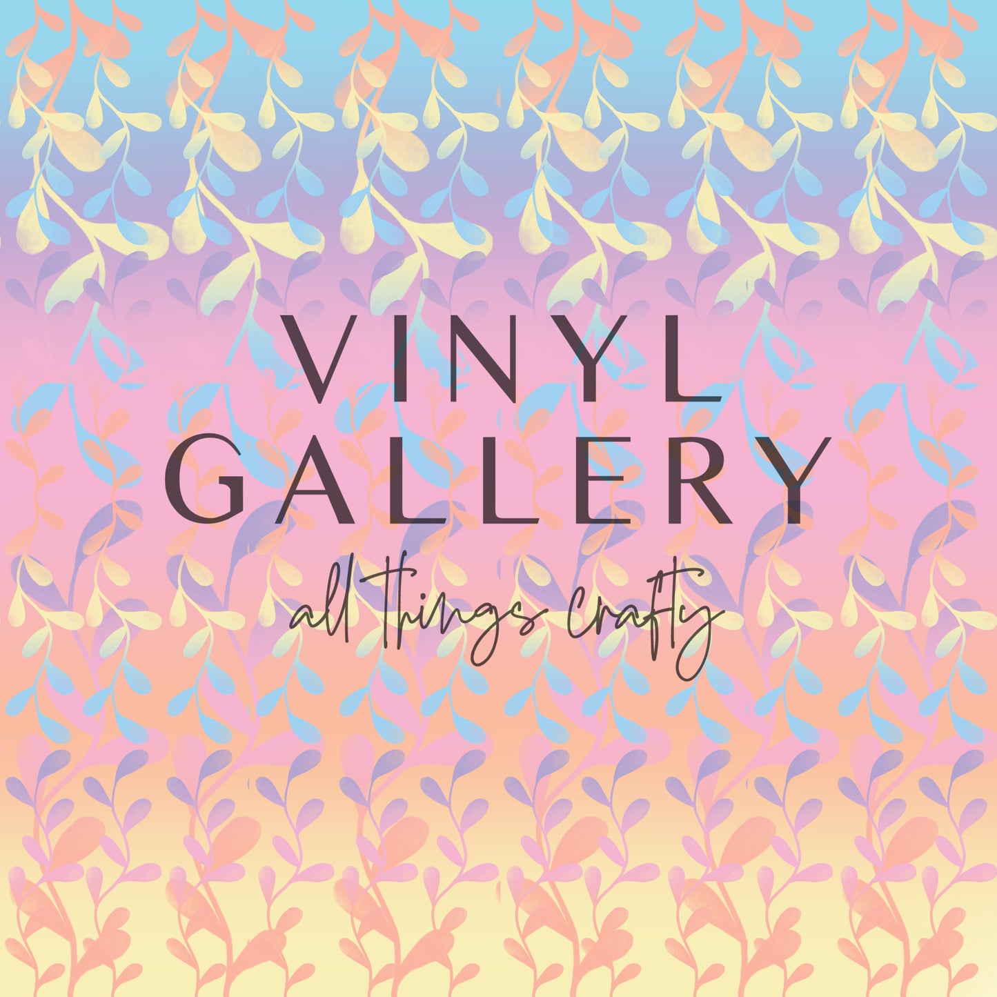 Pastel Leaves Pattern