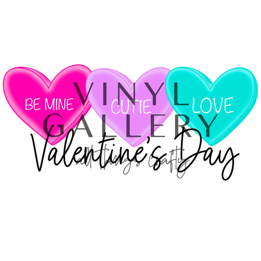 Be My Valentine Decal