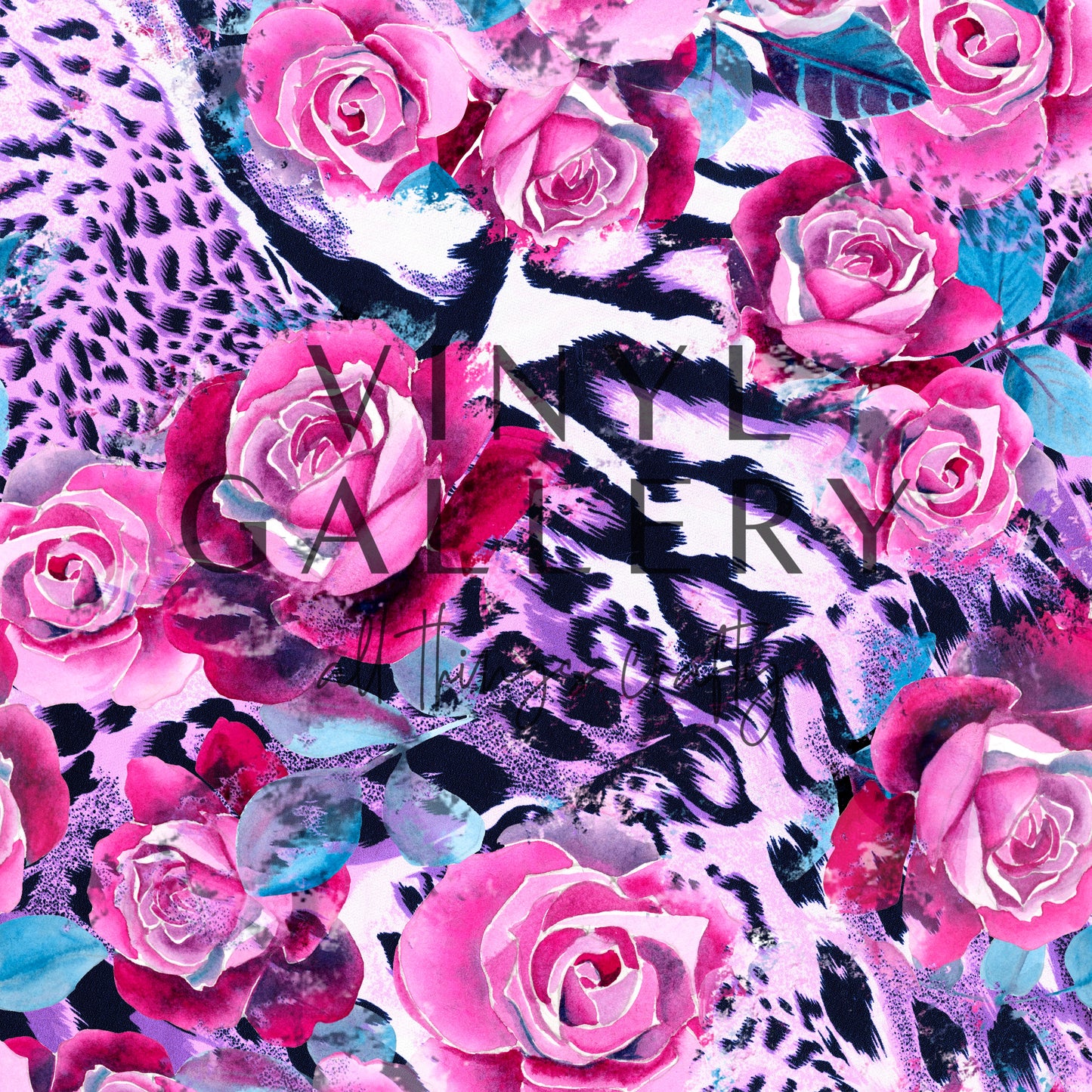 Floral Leopard Pattern 4