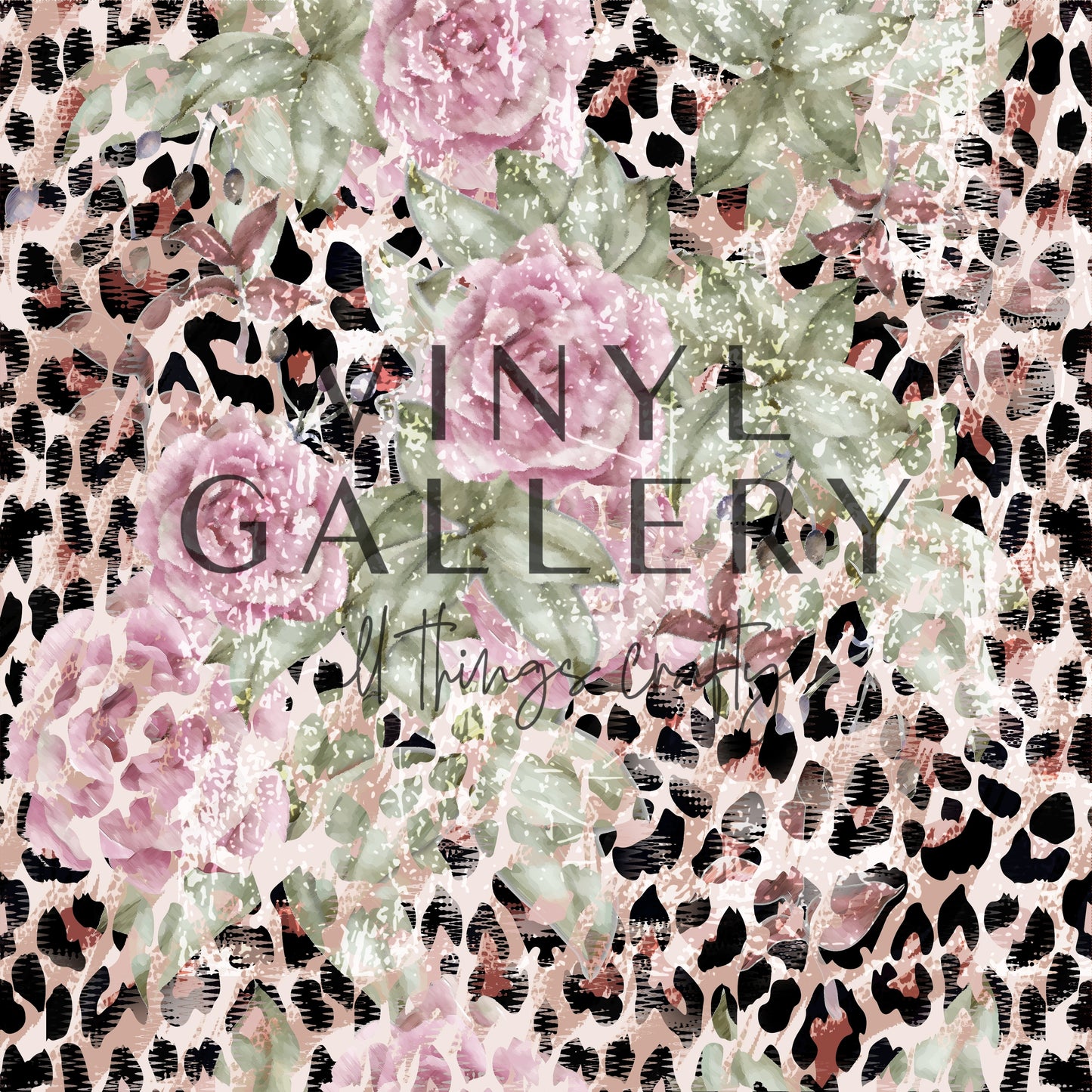 Floral Leopard Pattern 7