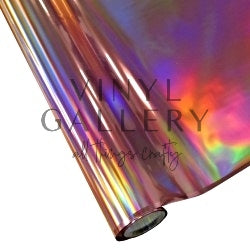 Pink Holographic Foil