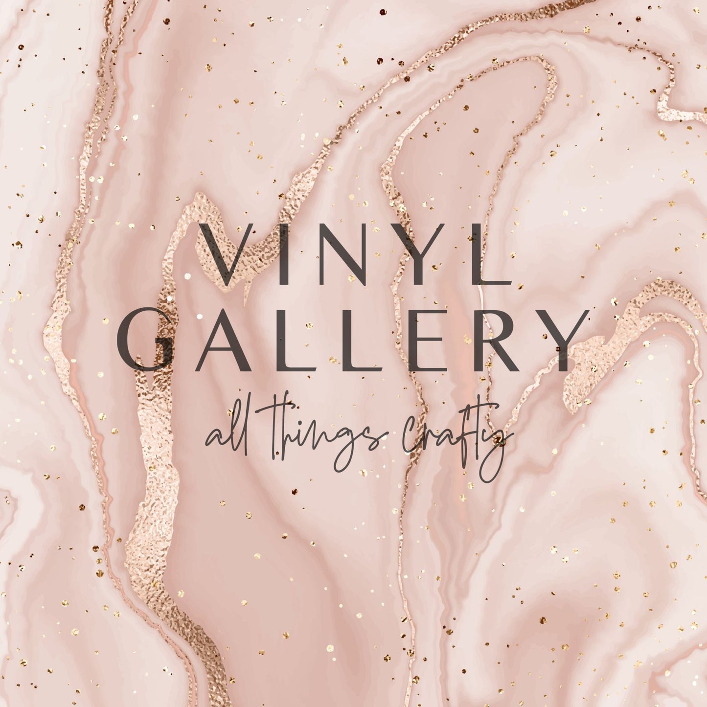 Rose Gold Marble Pattern