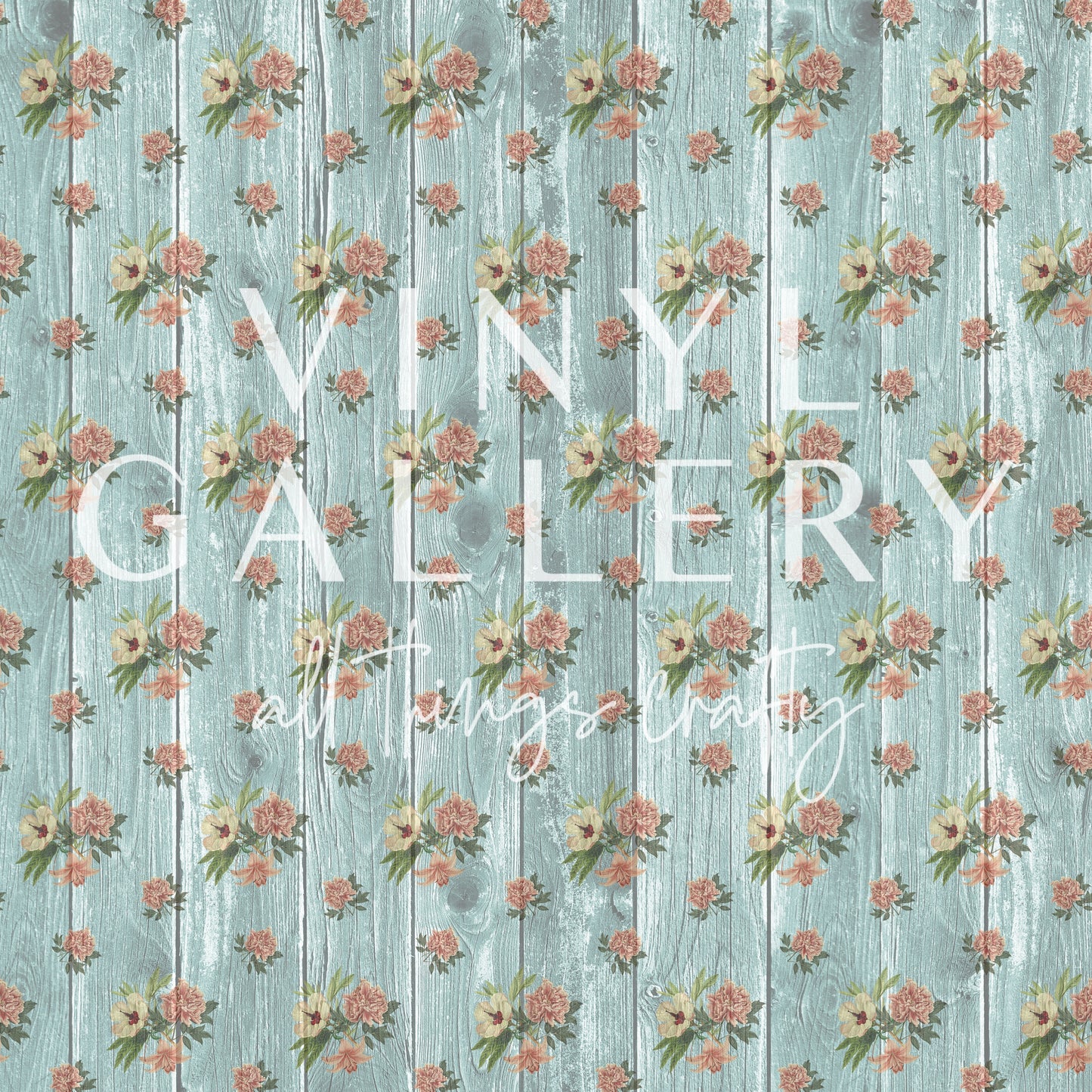 Woodgrain Floral Patterns