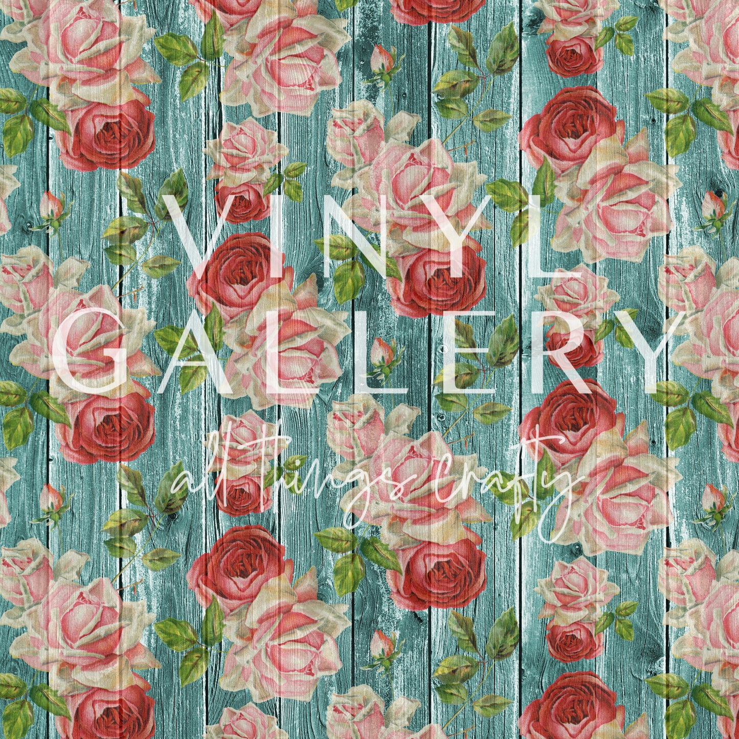 Woodgrain Floral Patterns