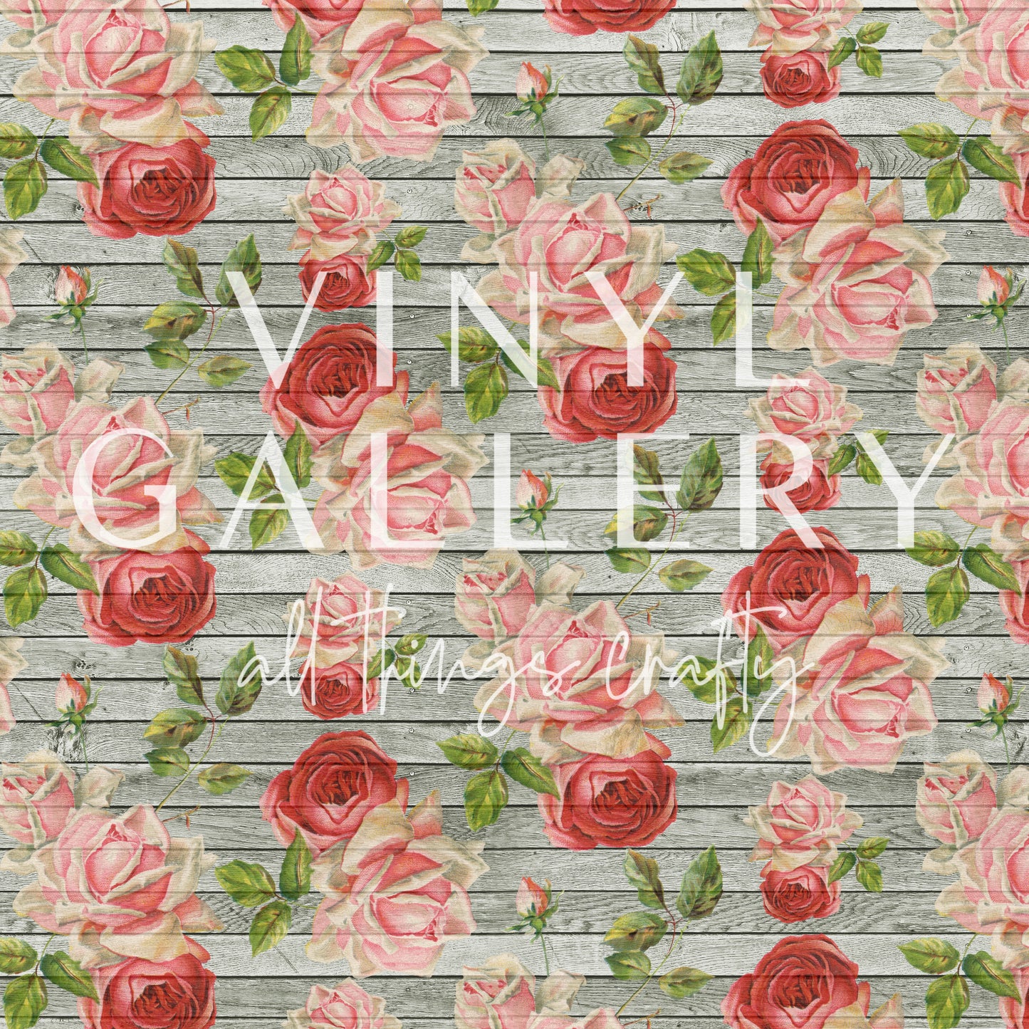 Woodgrain Floral Patterns