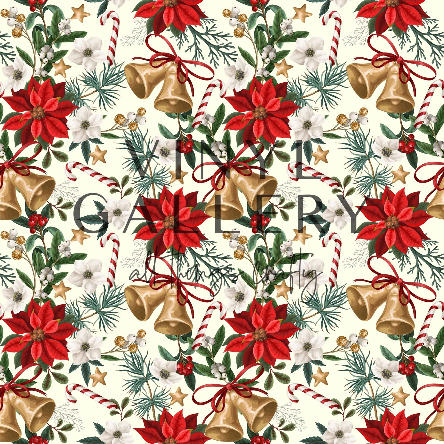 Xmas Floral 1 Pattern
