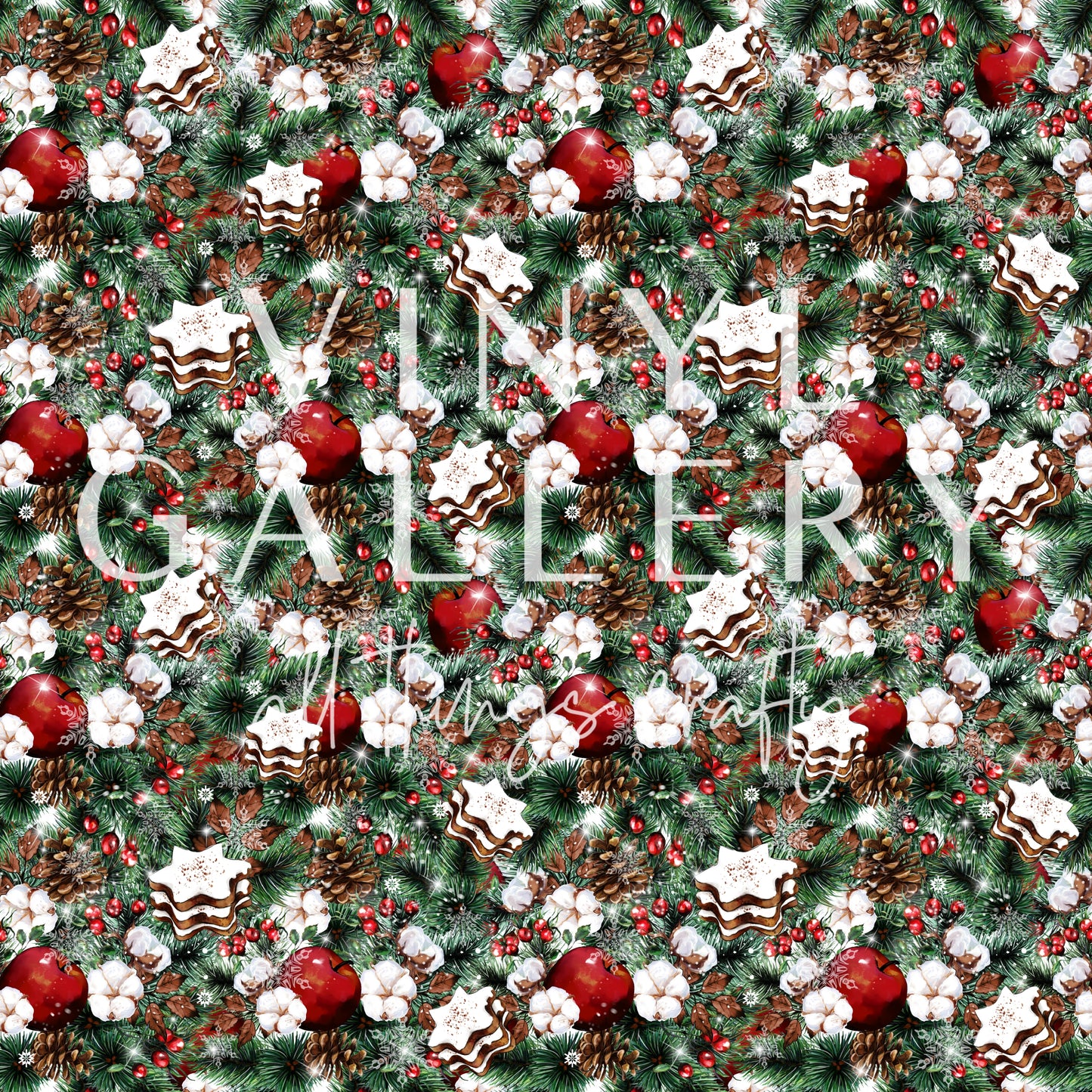 Xmas Floral 2 Pattern