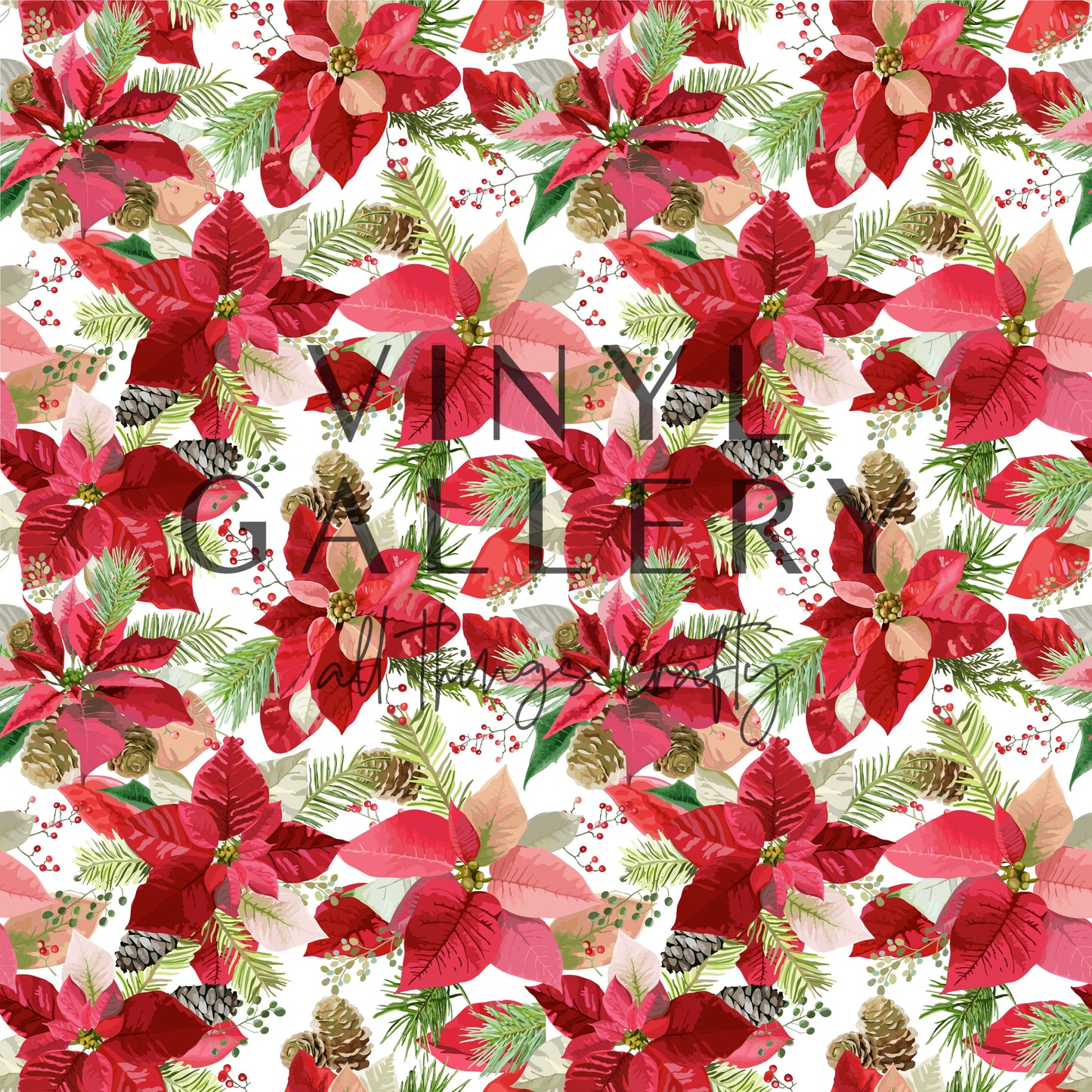 Xmas Floral 3 Pattern