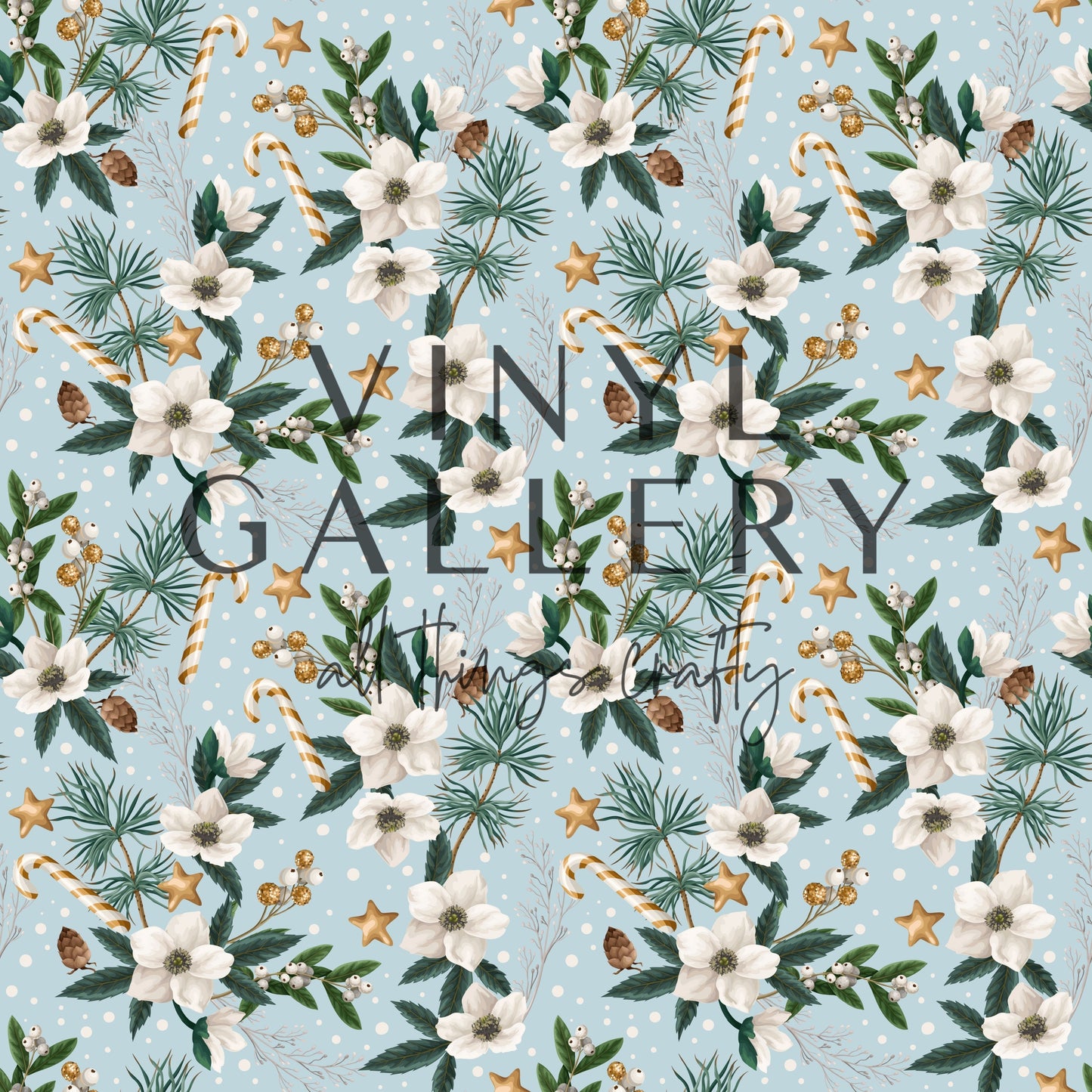 Xmas Floral 5 Pattern