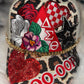 Delta Sigma Theta Hat – Embellished Leopard Print Sorority Cap