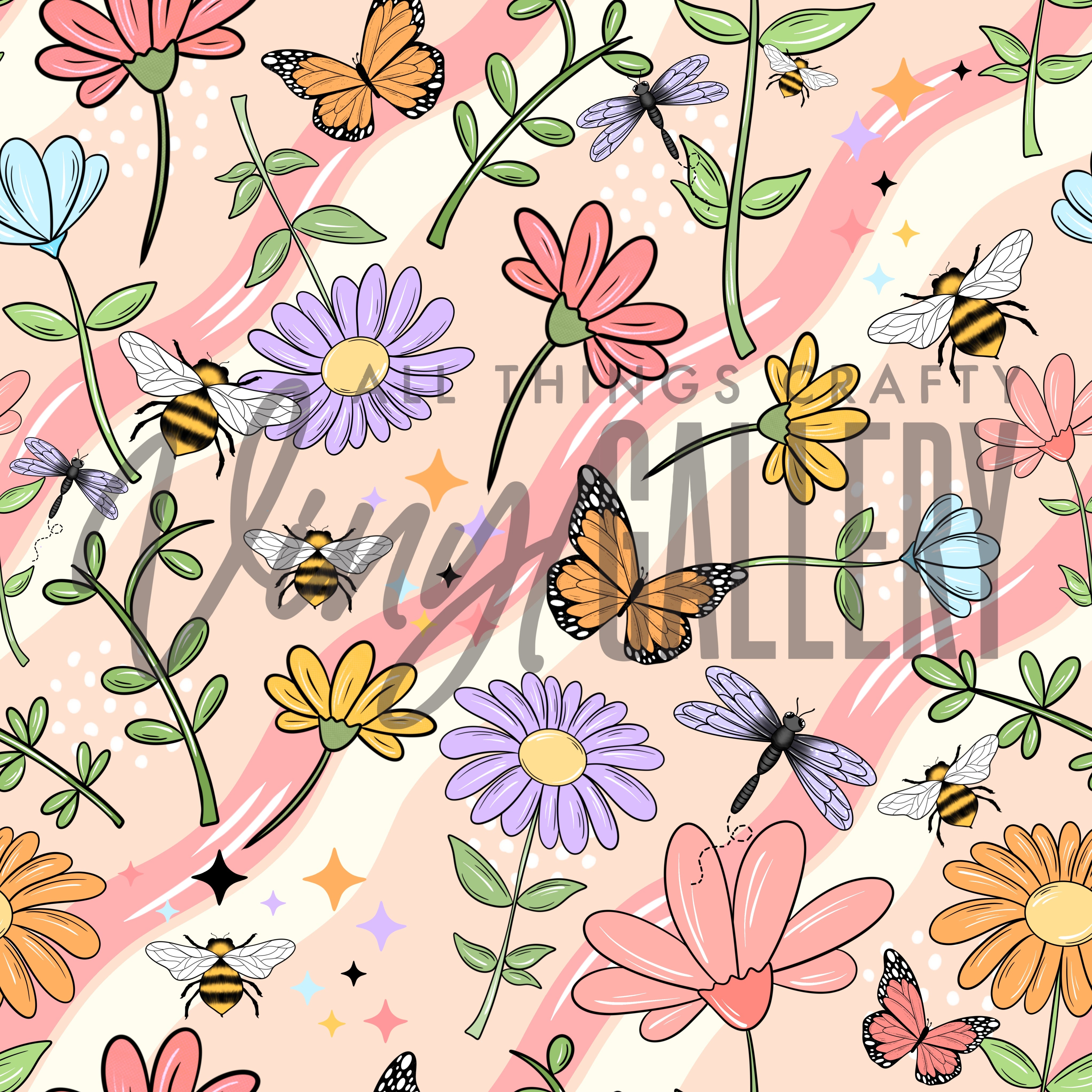 Spring Florals Patterns – Vinyl Gallery, LLC