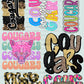 Premade 48inch NWR Cougar DTF Gangsheet