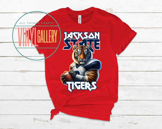 JSU Tigers T-Shirt (Red-Out)