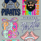 2025 Premade 48inch Pearl Pirates DTF Gangsheet