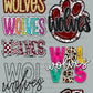 Premade 48inch Puckett Wolves DTF Gangsheet