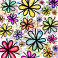 Doodle Floral Patterns
