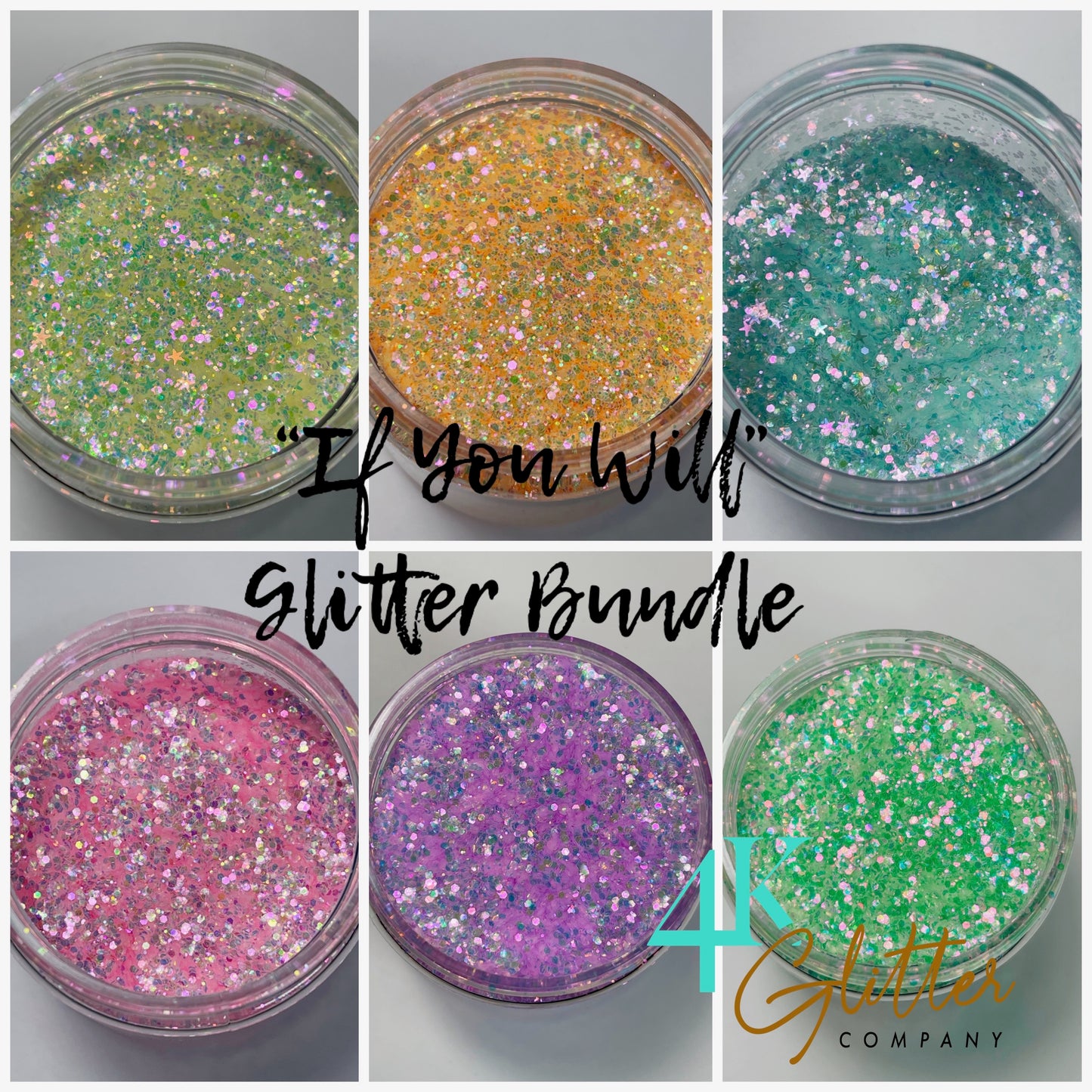 Lysha B Creative "If You Will" Glitter Bundle