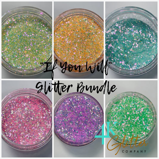 Lysha B Creative "If You Will" Glitter Bundle