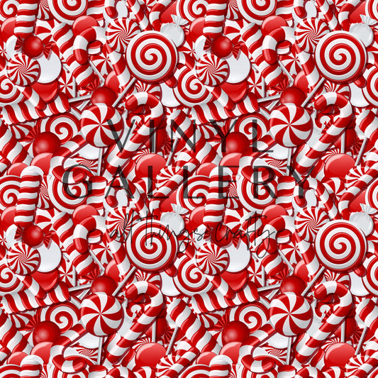 Peppermint Xmas Pattern