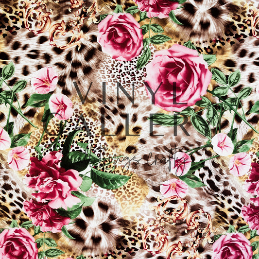 Floral Leopard Pattern 2