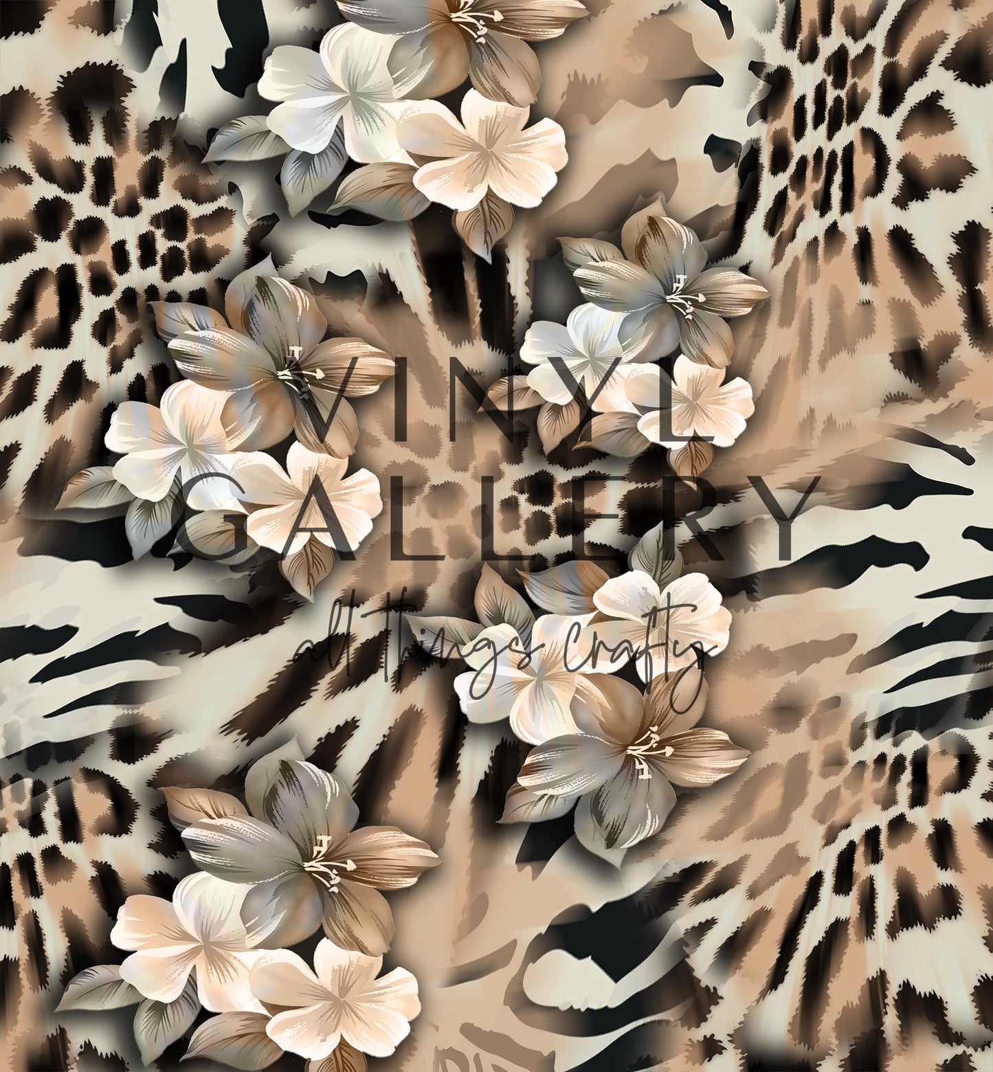 Floral Leopard Pattern 6